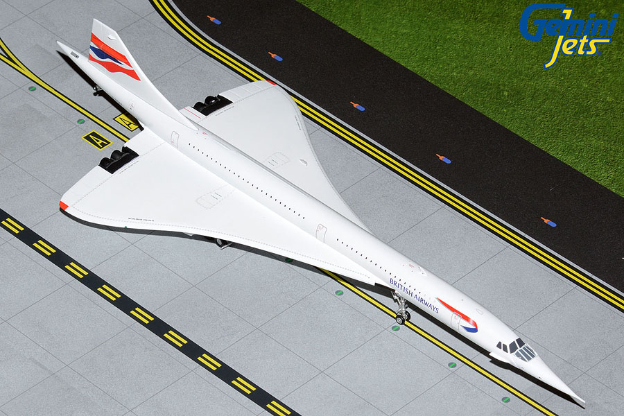 British Airways Concorde G-BOAA final livery (1:200)