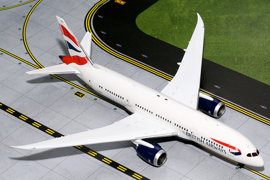 British Airways Boeing 787-8 G-ZBJC Gemini Jets G2BAW542 Scale 1:200