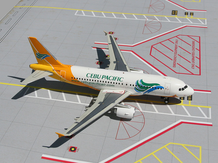 cebu pacific diecast plane