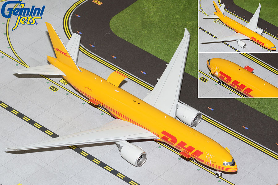 DHL Kalitta Air B777-200LRF N774CK Interactive Series (1:200)