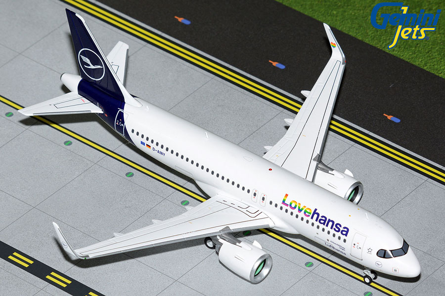 G2DLH1198 GEMINI 200 ルフトハンザドイツ航空 Lufthansa A320neo D 