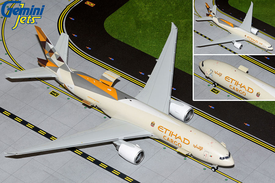 Etihad Airlines B777-200F A6-DDE (1:200)