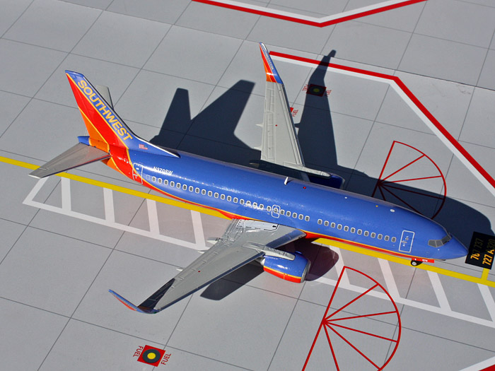 southwest diecast airplanes