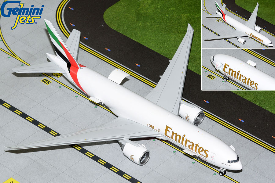 Emirates SkyCargo B777-200LRF A6-EFG Interactive Series (1:200)