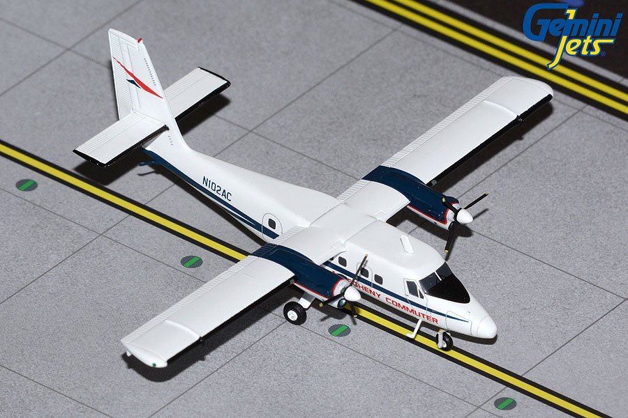Allegheny Commuter "Atlantic City Airlines" DHC-6-300 Twin Otter N102AC !NEW MOULD! (1:200)