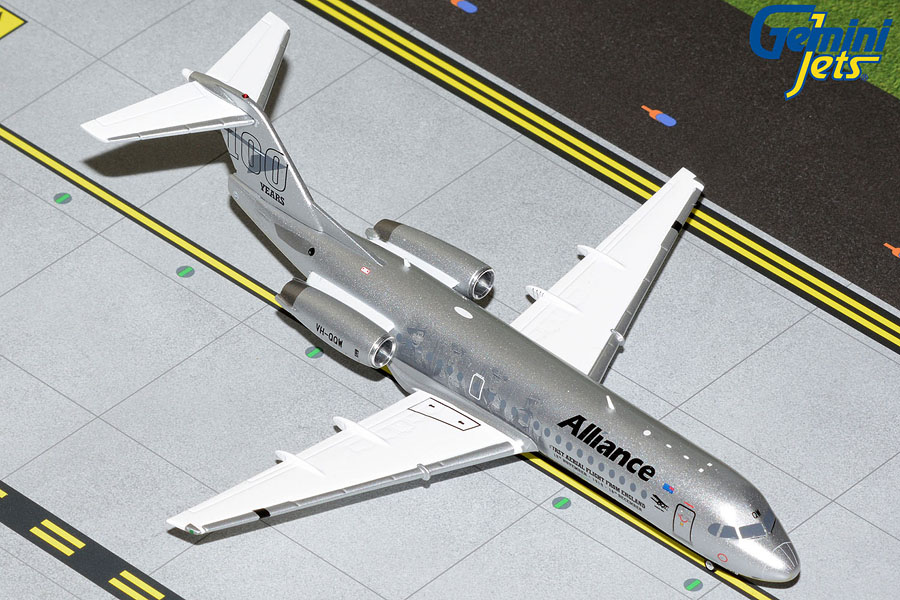 Alliance Airlines Fokker F-70 VH-QQW "Vickers Vimy"/"100 Years" (1:200)