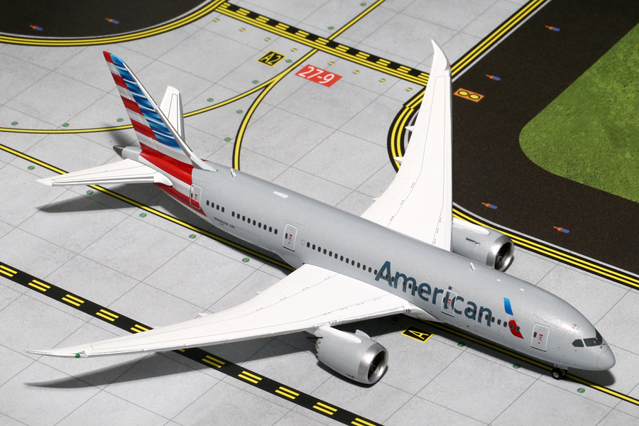 American Airlines New Livery B787-800 1:400 N800AN Die-cast Airplane Model 