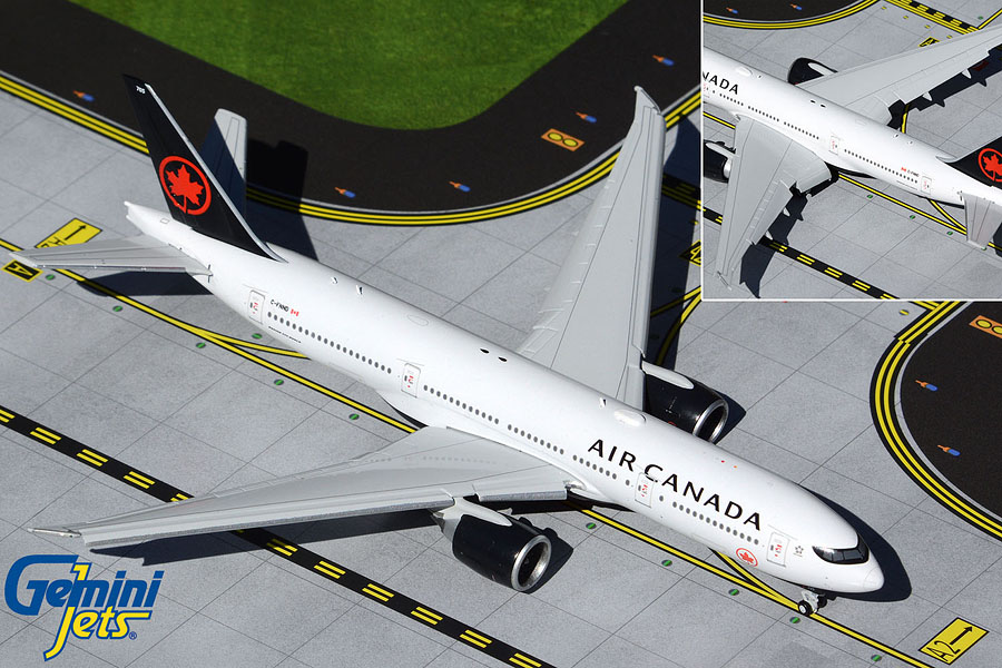 Air Canada B777-200LR C-FNND flaps down (1:400)