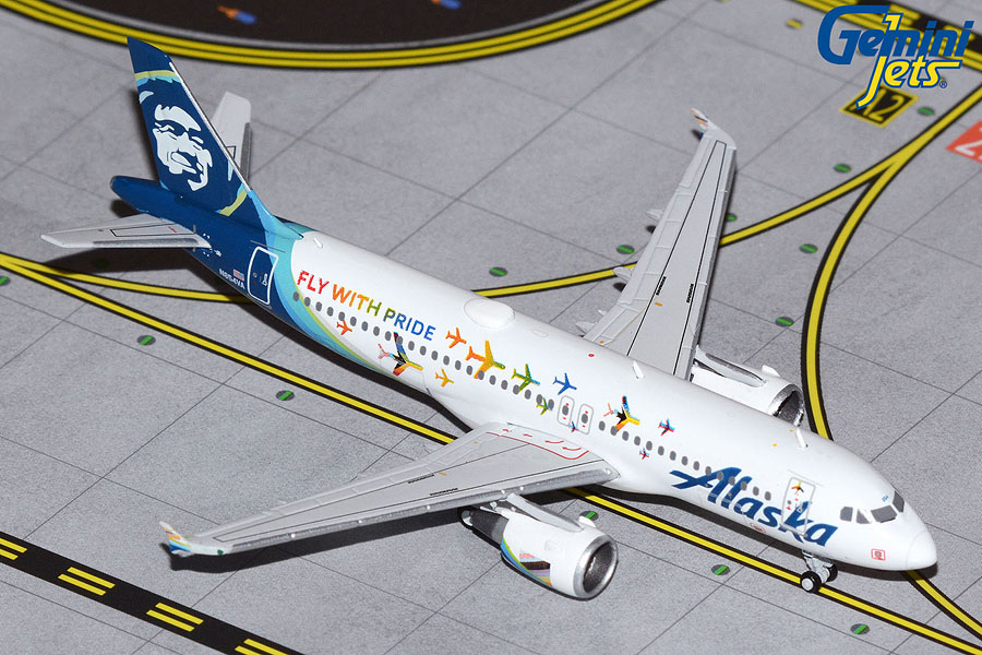 Alaska Airlines A320-200 N854VA (1:400)
