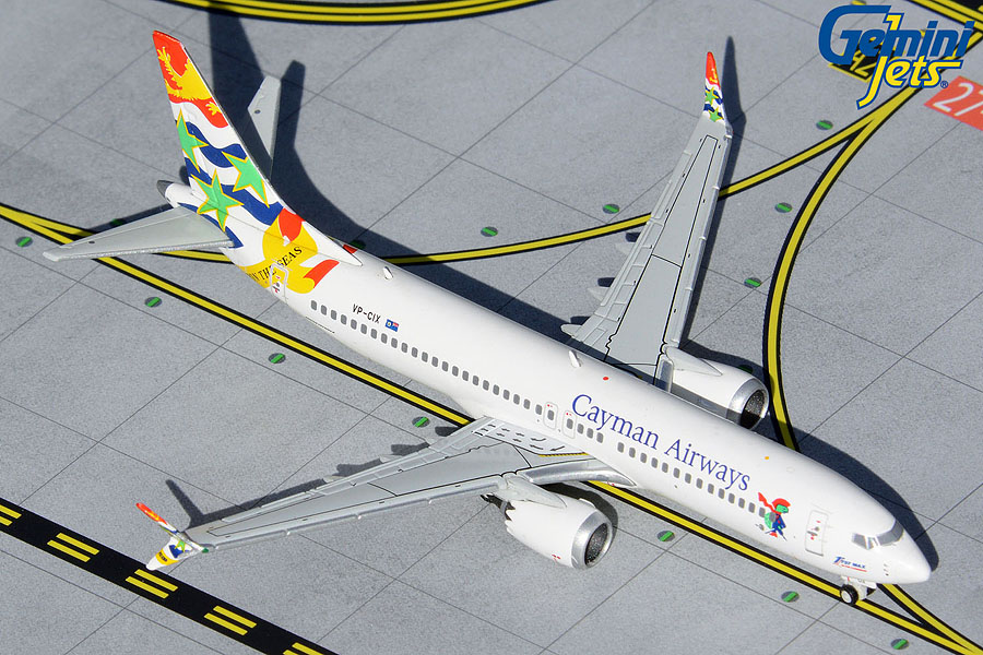 Flight Miniatures Cayman Airways 737-400 1:185 Scale Display Model New in Box 