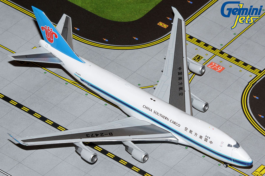 China Southern Cargo B747-400F(SCD) B-2473 Interactive Series (1:400)