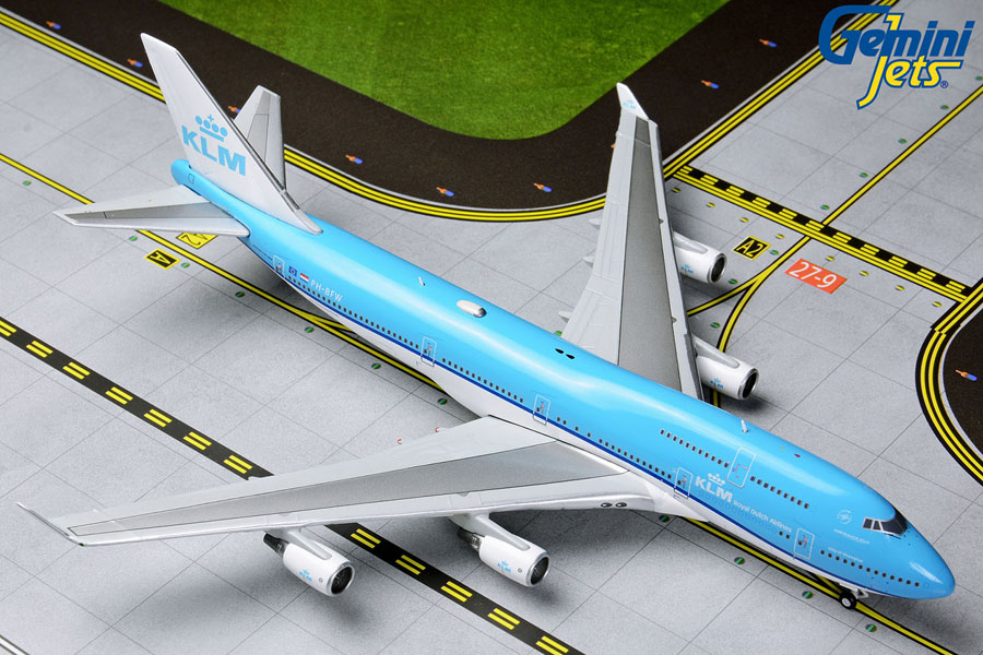 Gemini Jets 1:400 Scale KLM Boeing 747-400M PH-BFW GJKLM1592 IN STOCK 