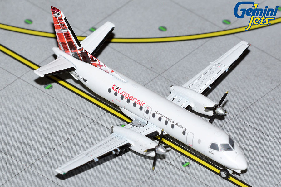 GJLOG1972 GEMINI JETS LOGANAIOR SAAB340 ES-NED 1:400