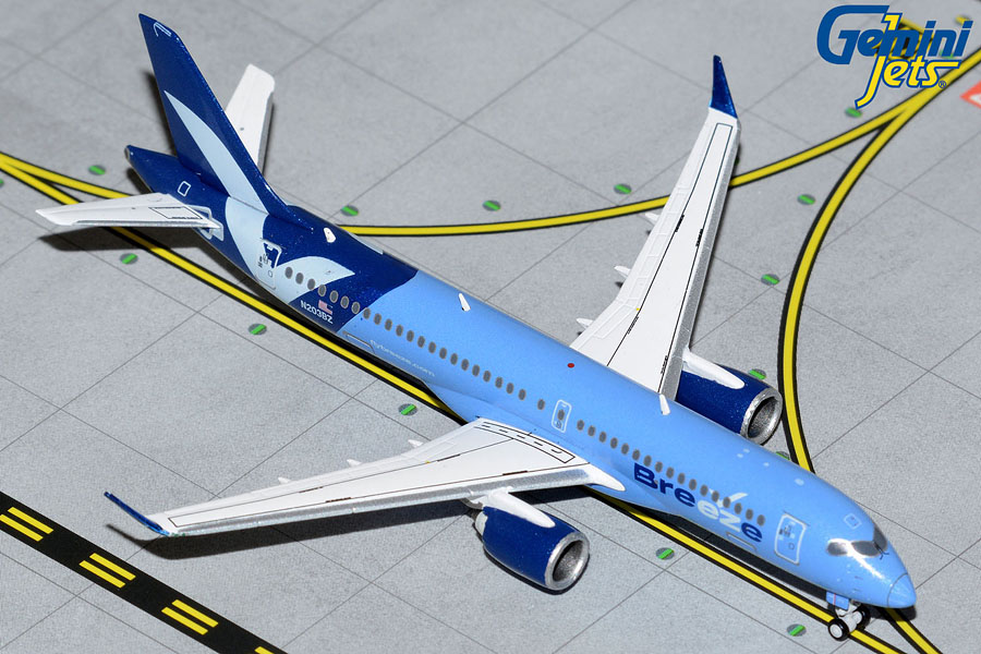 Breeze Airways A220-300 N203BZ (1:400)