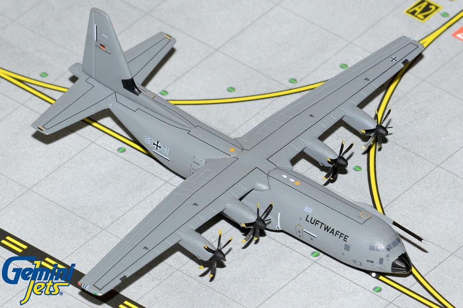 Luftwaffe Bundeswehr C-130J 55+01 (1:400)