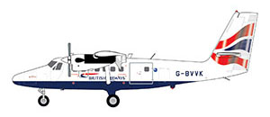 British Airways DHC-6-300 Twin Otter (1:200)